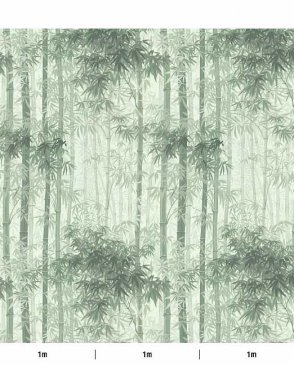 Обои LOYMINA панно зеленые Пейзаж ART6-005-1 изображение 4
