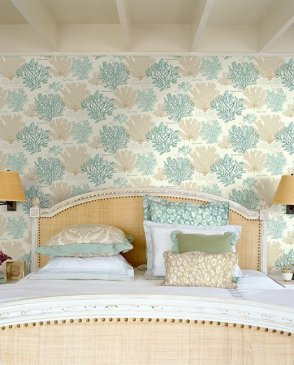 Обои Jaima Brown для спальни с текстильным покрытием Charleston Home JB41903F изображение 1