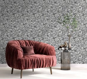 Американские Обои для гостиной Piano WH40810 изображение 2