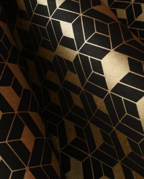 Обои HOOKEDONWALLS флизелиновые черные Tinted Tiles 29025 изображение 1