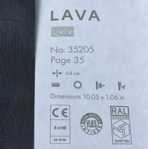 Немецкие Обои Marburg Lava виниловые Lava 35205 изображение 3