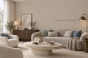 Обои под ткань бежевые Новое дизайнерское издание Bombay (The New Bombay Design Edition) 30119 изображение 1