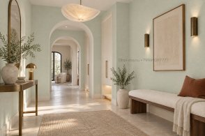 Обои под ткань зеленые Новое дизайнерское издание Bombay (The New Bombay Design Edition) 30127 изображение 1