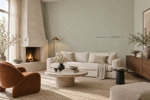 Обои под ткань зеленые Новое дизайнерское издание Bombay (The New Bombay Design Edition) 30134 изображение 1