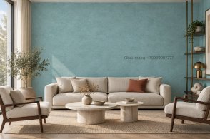 Обои однотонные мятные Новое дизайнерское издание Bombay (The New Bombay Design Edition) 30136 изображение 2