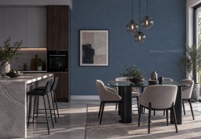 Обои однотонные синие Новое дизайнерское издание Bombay (The New Bombay Design Edition) 30137 изображение 3