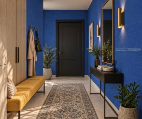 Обои однотонные синие Новое дизайнерское издание Bombay (The New Bombay Design Edition) 30140 изображение 5