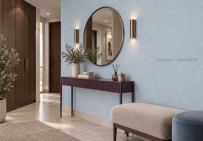 Обои под ткань голубые Новое дизайнерское издание Bombay (The New Bombay Design Edition) 30172 изображение 1