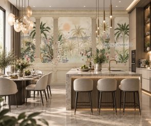 Обои для гостиной в классическом стиле Новое дизайнерское издание Bombay (The New Bombay Design Edition) 30193 изображение 3