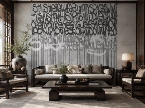 Фрески Wall Street Каллиграфия 30327 изображение 3