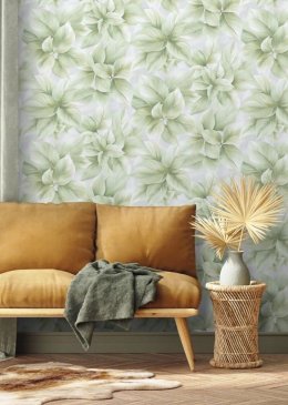 Обои Sanderson, Zambaiti Parati, Wall Up в морском стиле, с листьями Step-Up 316247 изображение 1