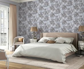 Обои Sanderson, Zambaiti Parati, Wall Up в морском стиле, с листьями Step-Up 316254 изображение 1