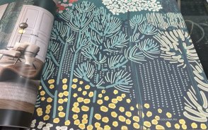 Обои синие Загадочный лес IMG14-021 изображение 1