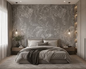 Обои для спальни в современном стиле Smart Art Selection 32752 изображение 2