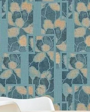 Обои текстильные с акварельными цветами Armani Casa Graphic Elements 2 GA69613 изображение 5