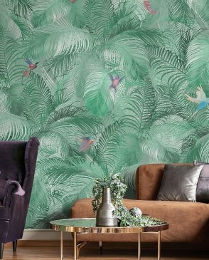 Фрески с листьями для спальни Wallpaper part 1 AB132-COL6 изображение 1