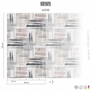 Обои для спальни в современном стиле Smart Art Selection 34308 изображение 1
