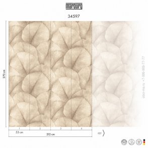 Обои для спальни в современном стиле Smart Art Selection 34597 изображение 1