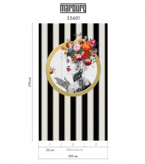 Обои черно-белые Gloockler Pompoos Provence 35601 изображение 1