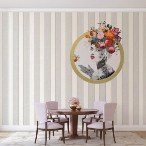 Обои в полоску Gloockler Pompoos Provence 35602 изображение 1