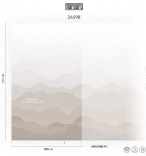 Обои с виниловым покрытием Кашемир (Cashmere) 36598 изображение 1