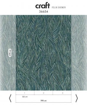 Обои синие Craft 36654 изображение 1