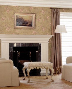 Обои Chelsea Decor Wallpapers для спальни розовые Midsummer CD002041 изображение 1