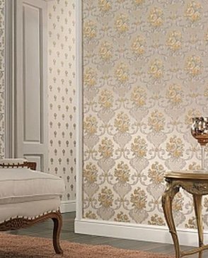 Обои с лилией королевской с текстильным покрытием Julietta KT7142-902 изображение 1