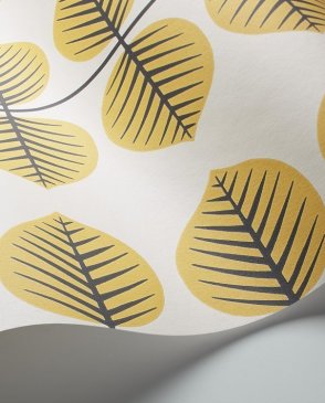 Обои с листьями желтые Scandinavian Designers Mini 6244 изображение 1