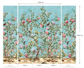 Обои в стиле Шинуазри Grand Palace TM13666 изображение 3