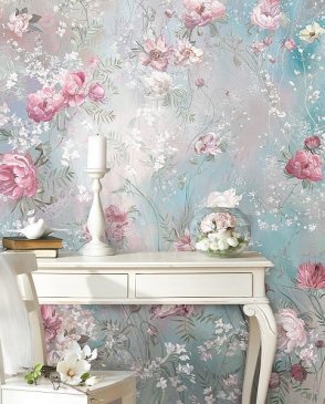 Фрески для спальни розовые Atmosphere AF519-COL1 изображение 1
