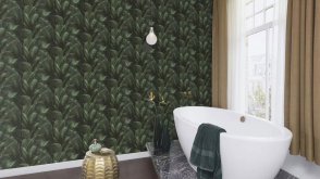 Обои Rasch, Erismann, Grandeco зеленые Back to Nature 416237 изображение 2