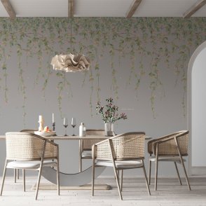 Английские Обои с птицами Hummingbirds Cream 124-2010 изображение 2