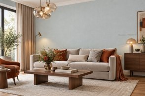 Обои мятные Каволли (Cavolli) 54420-8 изображение 1