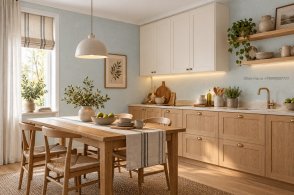 Обои мятные Каволли (Cavolli) 54420-8 изображение 4