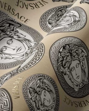 Немецкие Обои с медальонами для спальни Versace 5 38611-4 изображение 1
