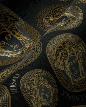 Обои на флизелиновой основе золотые Versace 5 38611-7 изображение 4