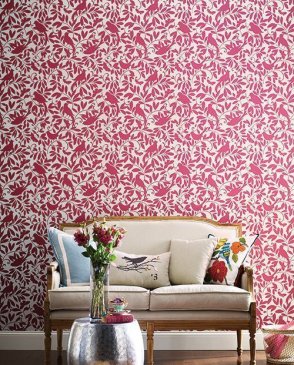 Американские Обои бумажные серые Waverly Cottage ER8138 изображение 1