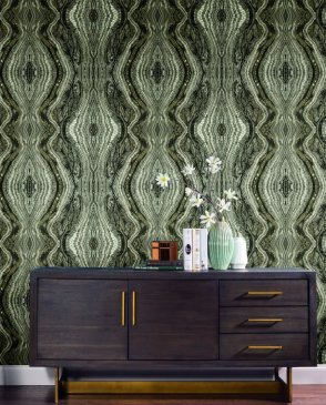 Обои Antonina Vella для спальни зеленые Elegant Earth OG0559 изображение 1