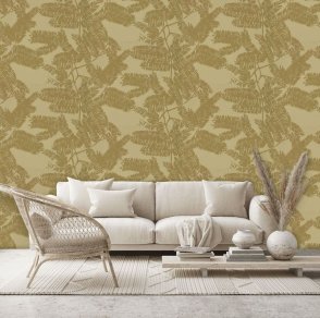 Обои с листьями для спальни Reflect Wallcoverings 1 113095 изображение 1