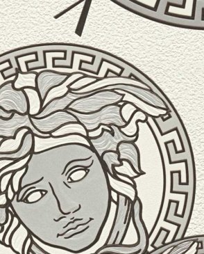 Обои на флизелиновой основе с медальонами Versace 5 38610-2 изображение 2