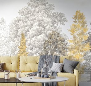 Обои желтые Пейзаж vol. 2 ART14-002 изображение 1