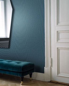 Шведские Обои в стиле модерн зеленые Lounge Luxe 6377 изображение 3