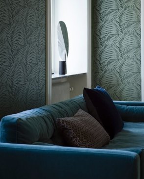Шведские Обои для гостиной коричневые Lounge Luxe 6379 изображение 1
