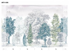 Обои мятные Пейзаж vol. 2 ART14-005 изображение 1