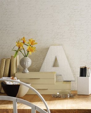 Обои с вензелями для кабинета Waverly Cottage ER8152 изображение 2