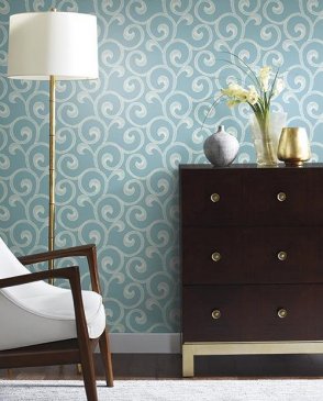 Обои для гостиной в классическом стиле Williamsburg III GS6242 изображение 1