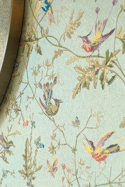 Английские Обои с птицами Hummingbirds Cream 124-1007 изображение 5