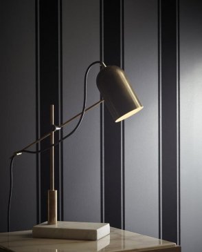 Обои в полоску черные Sophie Conran Flock 900600 изображение 1