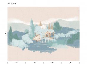 Обои мятные Пейзаж vol. 2 ART12-003 изображение 1